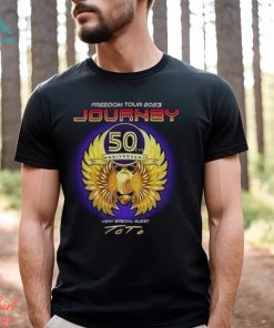 Journey Freedom Tour 2023 2 Sides Shirt 50Th Anniversary T Shirt Hoodie