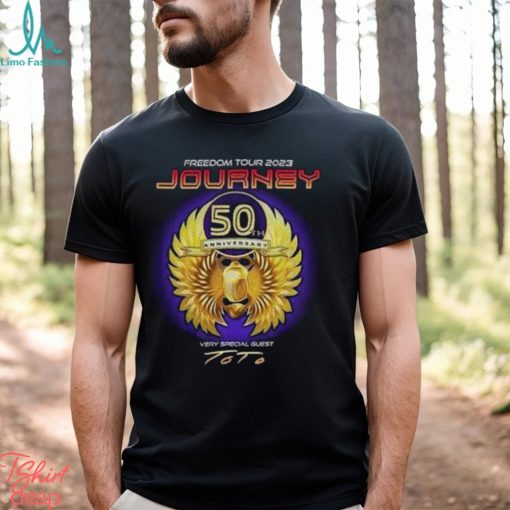 Journey Freedom Tour 2023 2 Sides Shirt 50Th Anniversary T Shirt Hoodie