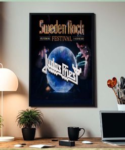 Judas Priest Sweden Rock Solvesborg Festival June 2024 Home Decor Poster Canvas