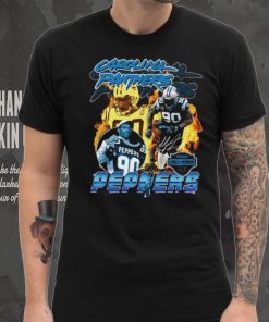 Julius Peppers Carolina Panthers Mitchell & Ness 2023 Hall of Honor T Shirt, hoodie, sweater, long sleeve and tank top Julius Peppers Carolina Panthers Mitchell & Ness 2023 Hall of Honor T Shirt