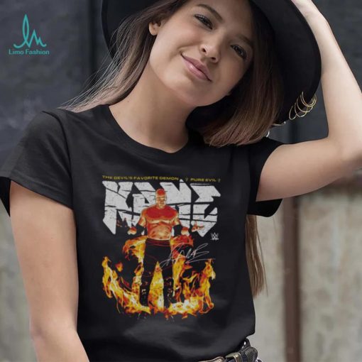 Kane Flames WHT Shirt