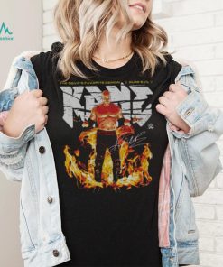 Kane Flames WHT Shirt
