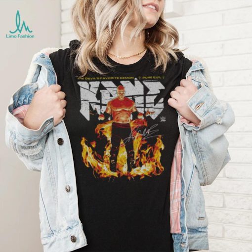 Kane Flames WHT Shirt