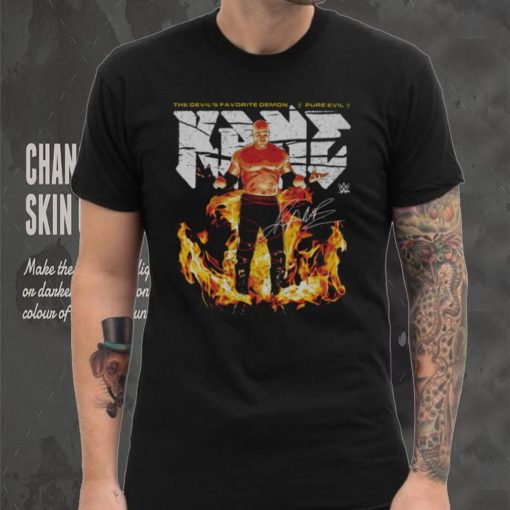 Kane Flames WHT Shirt
