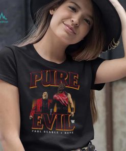 Kane & Paul Bearer Pure Evil WHT Shirt