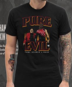 Kane & Paul Bearer Pure Evil WHT Shirt