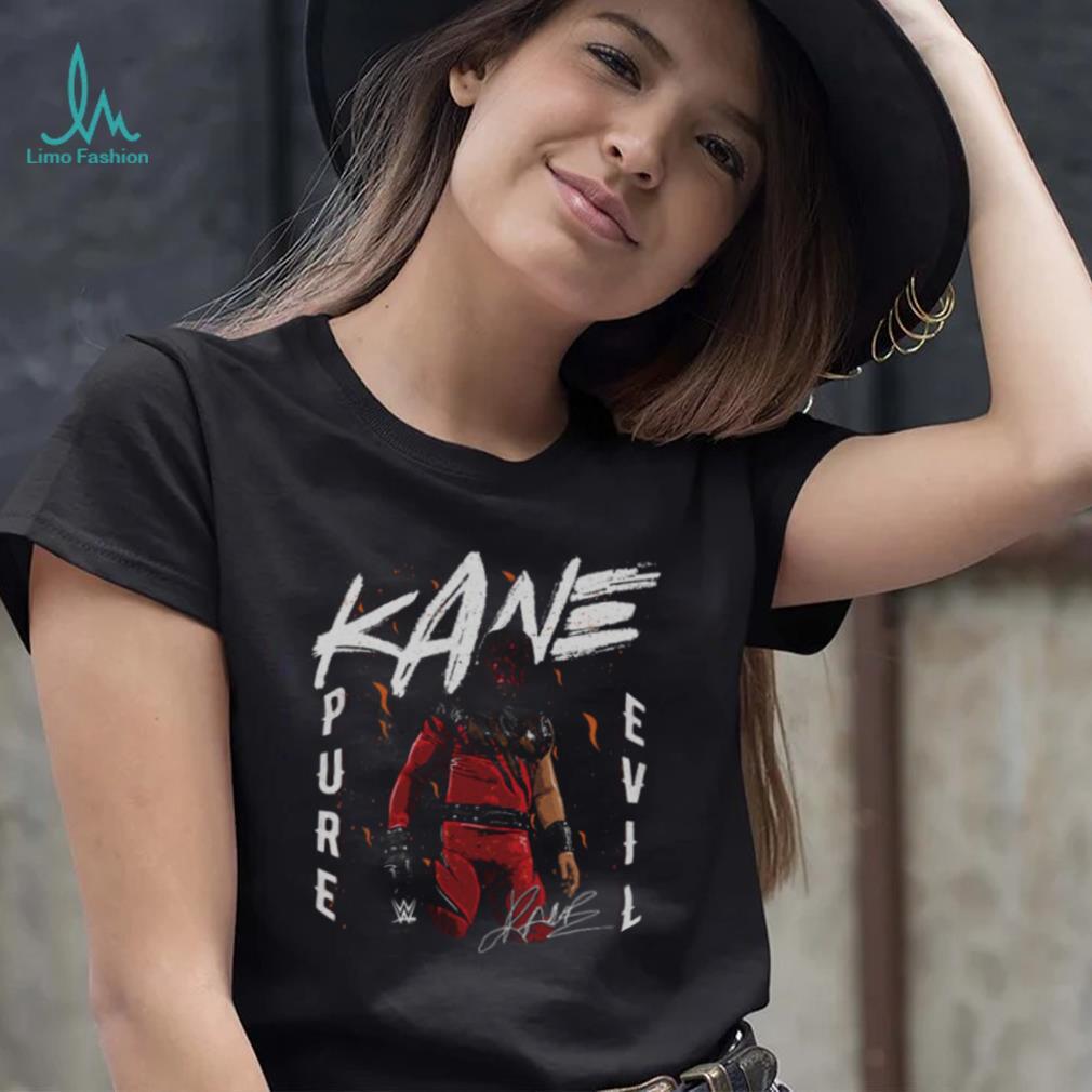 Kane Pure Evil WHT Shirt Kane Pure Evil WHT Shirt