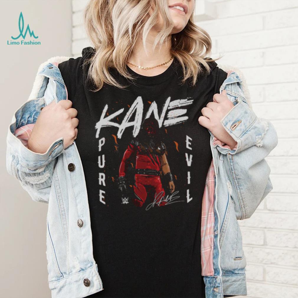 Kane Pure Evil WHT Shirt Kane Pure Evil WHT Shirt