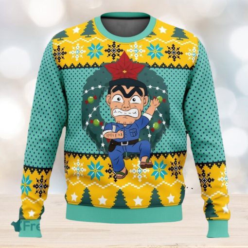 Kankichi Ryotsu Kochikame Tokyo Beat Cops Ugly Christmas Sweaters 3D Super Hot