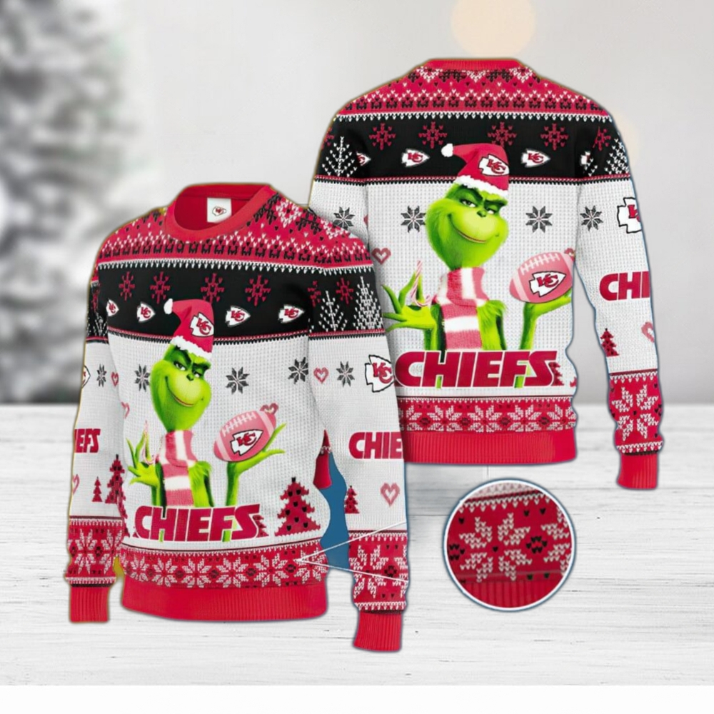 Kansas City Chiefs Gift for Big Fans Ugly Xmas Sweater - Limotees