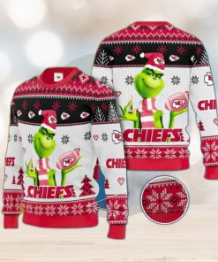 Kansas City Chiefs Christmas Grinch Sweater For Fans