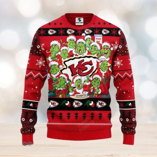 Kansas City Chiefs Grinch Xmas Day Christmas Special Gift Men Women
