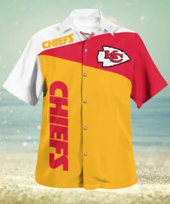 Kansas City Chiefs Hibiscus 3D Hawaiian Shirt Best For Fans Beach Gift For Men And Women