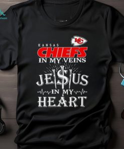 49ers Shirt San Francisco In My Veins Jesus In My Heart - Personalized  Gifts: Family, Sports, Occasions, Trending