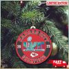 American Football Shoulder Pads Helmet Custom Name Tree Decorations Christmas Ornament