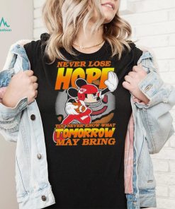 Kansas City Chiefs NFL Football Mickey Disney Never Lose Hope Shirt