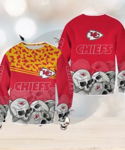 Kansas City Chiefs Skull Choir Halloween Ugly Sweater For Men And Women Gift Christmas