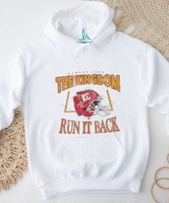 Kansas City Chiefs The Kingdom Run It Back 3X World Champions Shirt