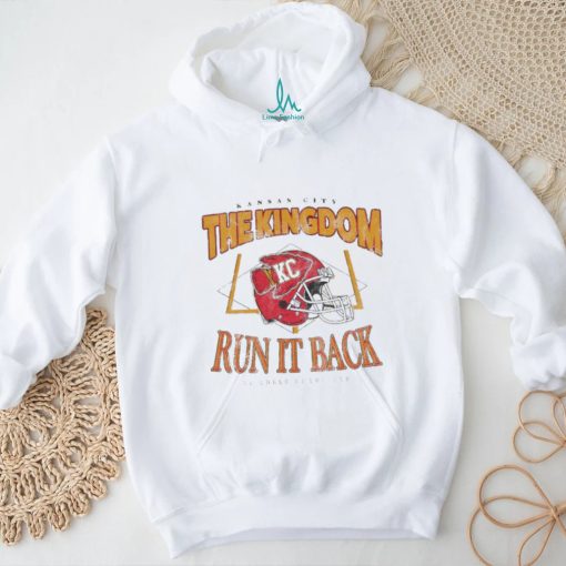 Kansas City Chiefs The Kingdom Run It Back 3X World Champions Shirt