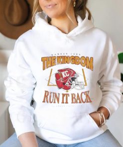 Kansas City Chiefs The Kingdom Run It Back 3X World Champions Shirt