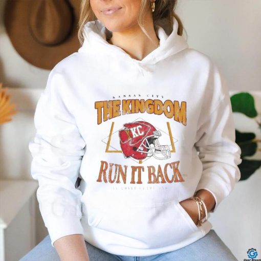 Kansas City Chiefs The Kingdom Run It Back 3X World Champions Shirt