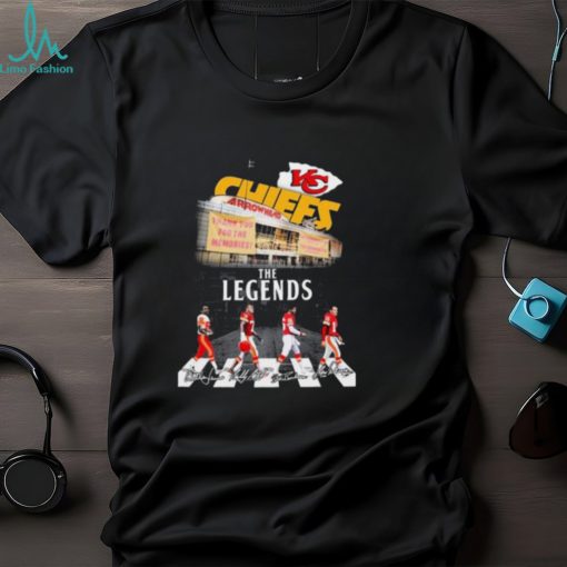 Kansas City Chiefs The Legends Team Abbey Road Signatures Shirt