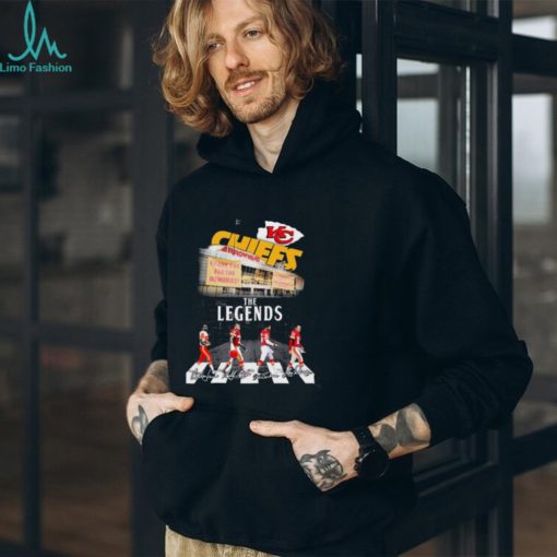 Kansas City Chiefs The Legends Team Abbey Road Signatures Shirt