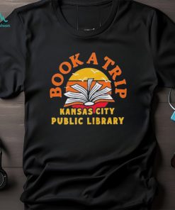 Kansas City Public Library Book a Trip shirt