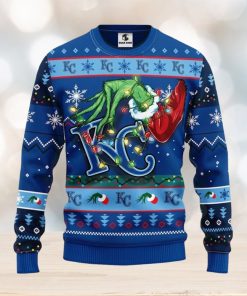 Kansas City Royals Grinch Christmas Ugly Sweater Christmas Gift For Fans Party Hoiliday Gift