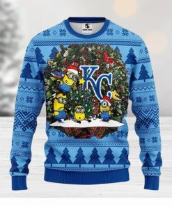 Kansas City Royals Minion Christmas Ugly Sweater Christmas Gift For Fans Party Hoiliday Gift