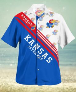 Kansas Jayhawks Standard Paradise Contemporary 3D Hawaiian Shirt Best For Fans Beach Gift For Men And Women