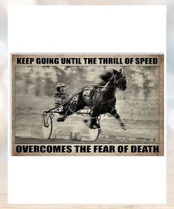 Keep Going Harness Raci Horizontal Poster