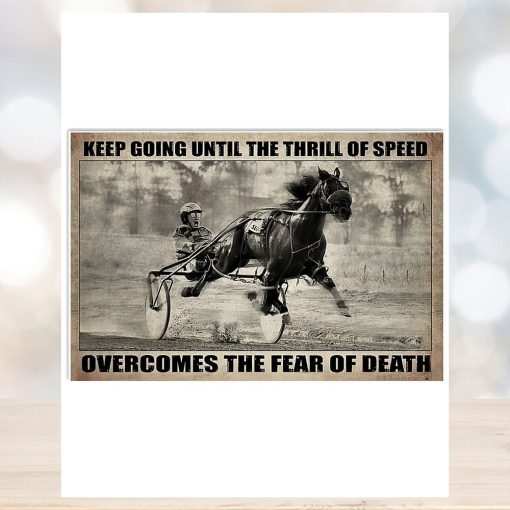 Keep Going Harness Raci Horizontal Poster