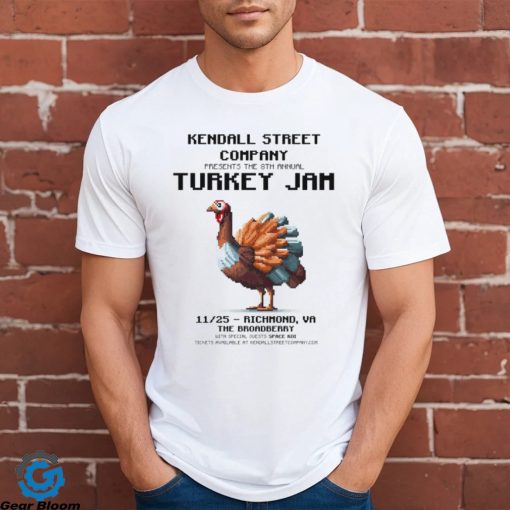 Kendall street company presents the 8th annual Turkey Jam shirt