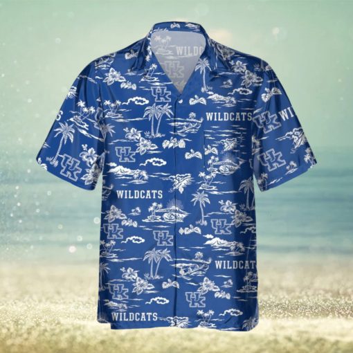 Kentucky Wildcats Plus Size 3D Hawaiian Shirt Best For Fans Beach Gift For Men And Women