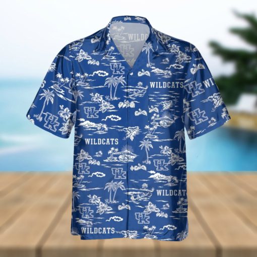 Kentucky Wildcats Plus Size 3D Hawaiian Shirt Best For Fans Beach Gift For Men And Women