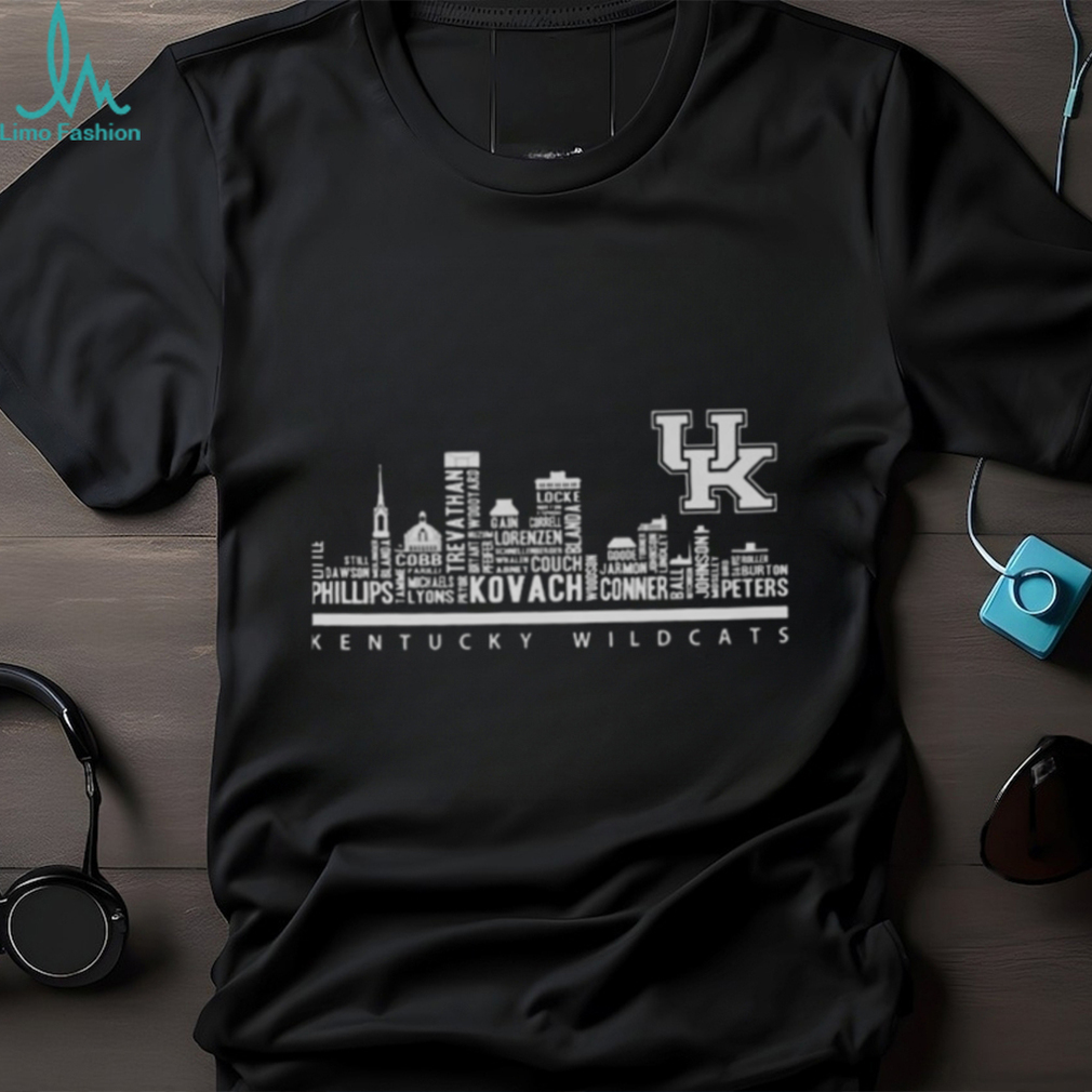 Kentucky Wildcats Skyline Name 2023 T Shirt Kentucky Wildcats Skyline Name 2023 T Shirt