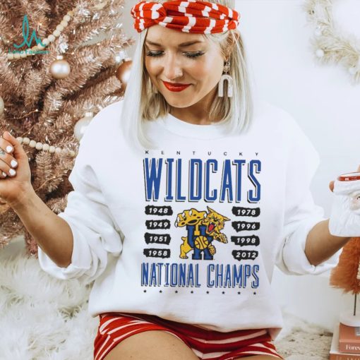 Kentucky Wildcats UK national champions shirt