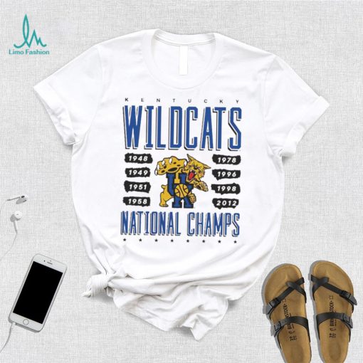 Kentucky Wildcats UK national champions shirt