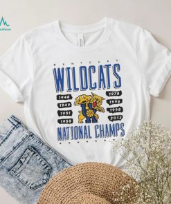 Kentucky Wildcats UK national champions shirt