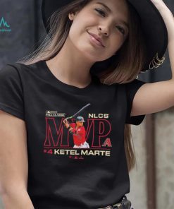 Ketel Marte Arizona Diamondbacks 2023 National League Champions MVP T Shirts