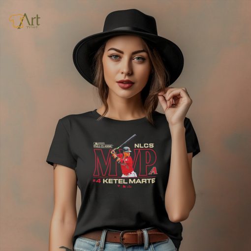 Ketel Marte Arizona Diamondbacks 2023 National League Champions MVP T Shirts
