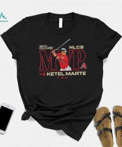 Ketel Marte Arizona Diamondbacks 2023 National League Champions MVP T Shirts