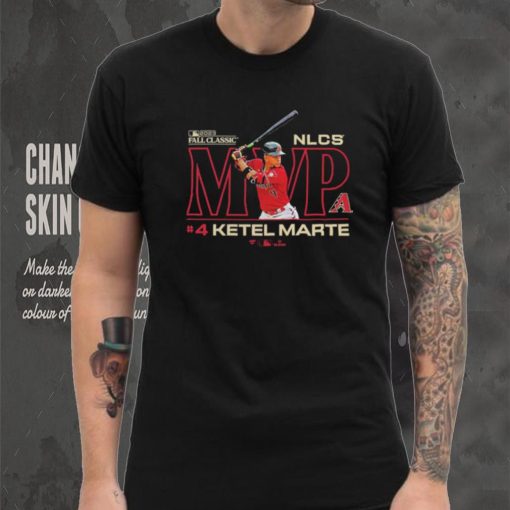Ketel Marte Arizona Diamondbacks 2023 National League Champions MVP T Shirts