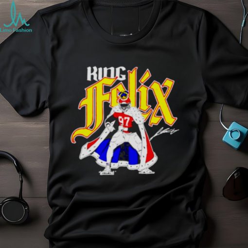 King Felix Anudike Uzomah signature shirt