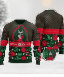 Kiss Merry Kiss Mas Classic Xmas Gifts 2023 Ugly Christmas Sweater