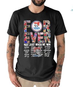 Knights newcastle for ever not just when we win team player name signature 2023 shirt