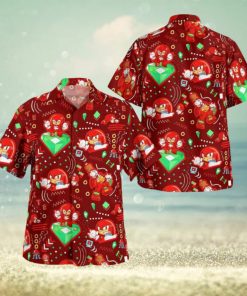 Knuckles Red Hedgehog Hawaiian Shirt Gift For Men And Women