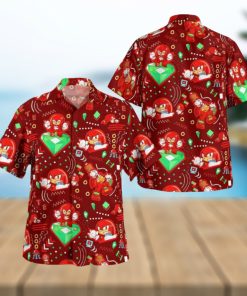 Knuckles Red Hedgehog Hawaiian Shirt Gift For Men And Women