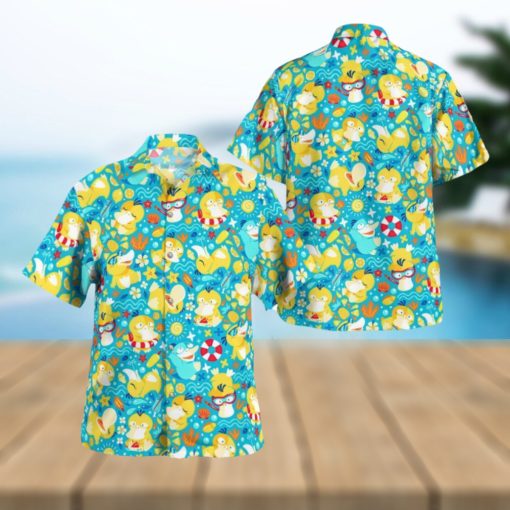 Koduck Pokemon Hawaiian Shirt Gift For Men And Women